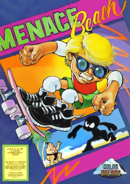 Menace Beach (USA) (Unl) box art